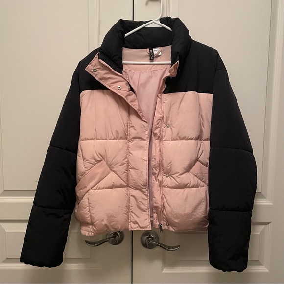 H&M cropped puffer jacket - Picture 2 of 5